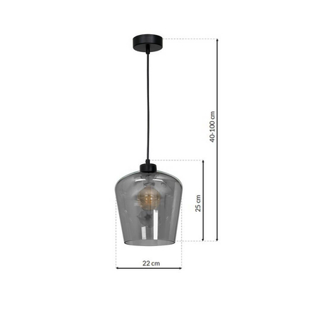 Lampa wisząca Milagro MLP6606 Santiago