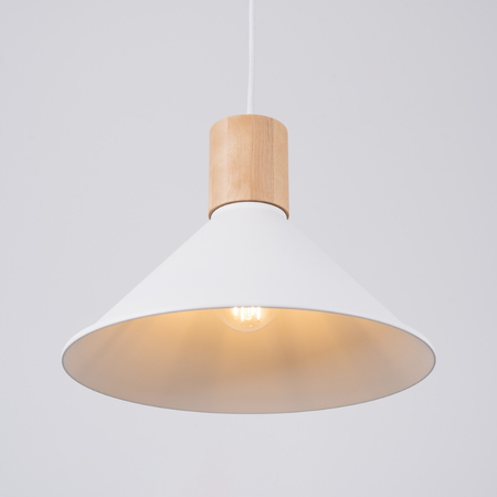 Sollux Lighting Lampa wisząca JAGA biała SL.1319