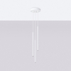 Sollux Lighting Lampa wisząca ARCHE 3P biała SL.1340