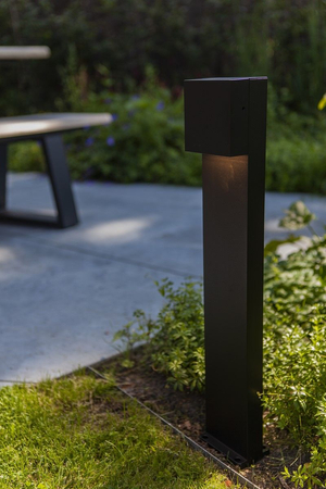 Lampa zewnętrzna Lutec GEMINI XF 7104002012 czarny