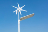 Lampa uliczna hybrydowa LED Greenie WS-70W Windsun z czujnikiem ruchu PIR i Bluetooth