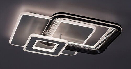 Lampa sufitowa Rabalux Stregobor 2937 popielaty