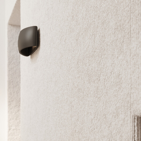 Sollux Lighting Kinkiet ceramiczny PONTIUS czarny SL.0876