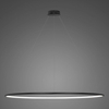 Lampa wisząca Ledowe Okręgi No.1 180cm 3k czarna Dali