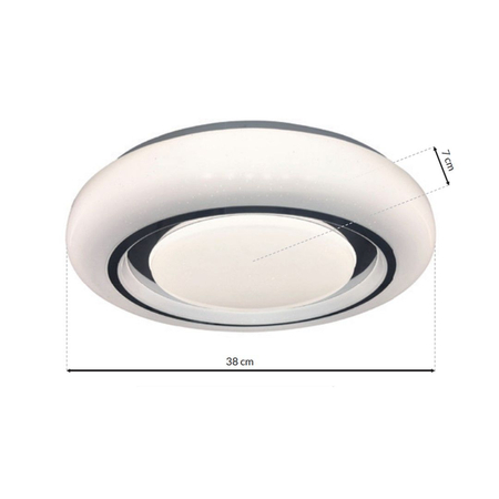 Plafon LED Milagro ML6396 Megan