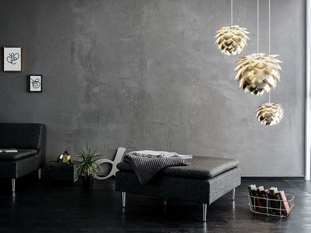 Lampa sufitowa Umage Silvia Brushed Brass-2070