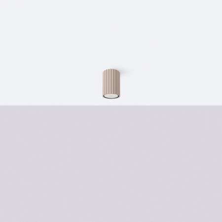 Sollux Lighting Plafon KARBON 10 taupe SL.1758