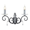 Kinkiet Elstead Lighting Amarilli patyna AML2-BLK-SILVER