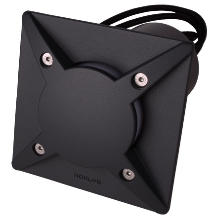 RENA 1633 BLACK LED Gu10 5,5W 3000K SQUARE