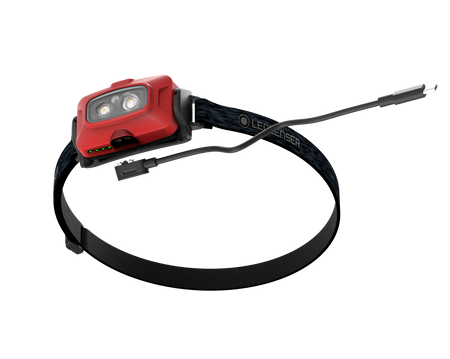 Latarka czołowa LedLenser HF4R czerwony