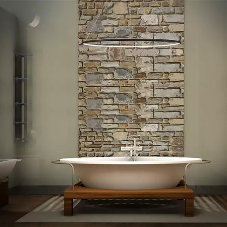 Lampa wisząca Ledowe Okręgi No.1 80cm 3k czarna Dali