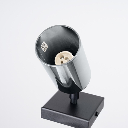 Sollux Lighting Kinkiet WINX czarny/chrom SL.1366