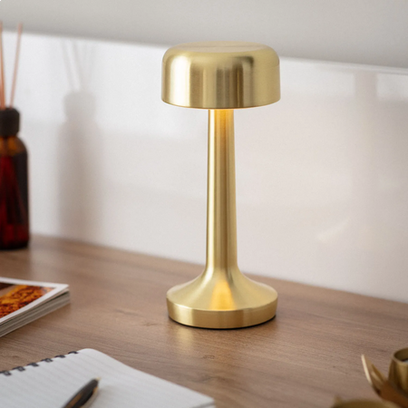 Bezprzewodowa Lampka stołowa Abigali Resta 3W CCT ładowalna USB