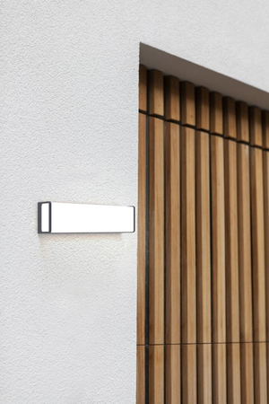 Kinkiet zewnętrzny Lutec DOBLO 5107401125 szary