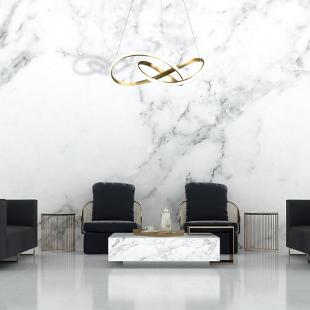 Milagro LAMPA WISZĄCA CAPPIO GOLD 36W LED ML6772 ZŁOTY