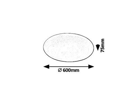 Lampa sufitowa Rabalux Danny 5446 biały