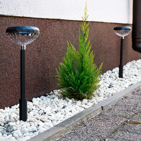 Eko-Light Słupek Solarny Tom RGB IP44 2-pak EKO1452