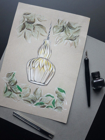 Lampa wisząca Maytoni Eustoma MOD238-PL-01-TR Nickel