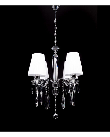 Żyrandol Lumina Deco LDP-1726-4-WT Alessia W4
