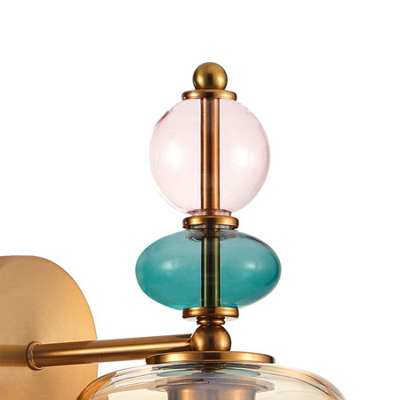 Kinkiet Italux Namos WL-27092A-MC-BRO Mosiądz