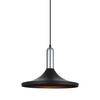 Lampa wisząca Italux Lusty MDM-3027/1 BK+CR Czarny