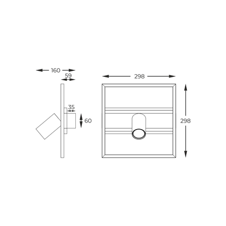 Lampa sufitowa Zuma Line C230857703 KORDA LAMPA SUFITOWA CZARNA+DREWNO/BLACK+WOOD