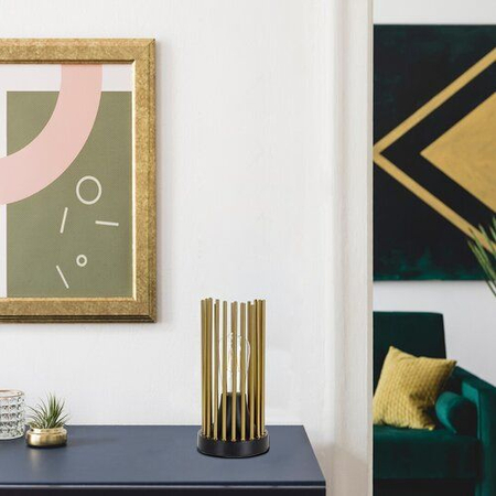 Lampa stołowa Rabalux Roxas 74021 czarny matowy