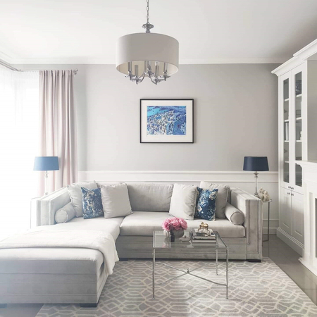 Cosmo Light Lampa wisząca ABU DHABI P05406CH-WH