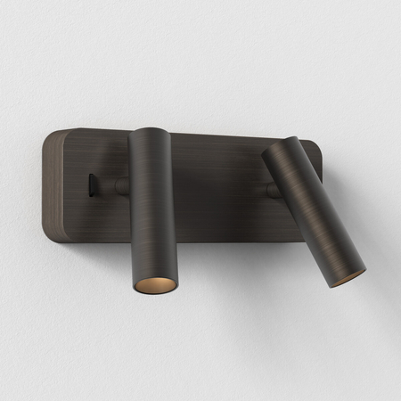 Kinkiet Astro Enna Twin 1058197 Brązowy