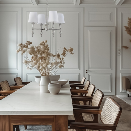 Cosmo Light Lampa wisząca AUSTIN P04135NI-WH