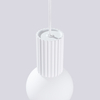 Sollux Lighting Lampa wisząca HALO 1 biała SL.1709