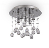 Plafon IdealLux 94649 Moonlight PL5 Cromo