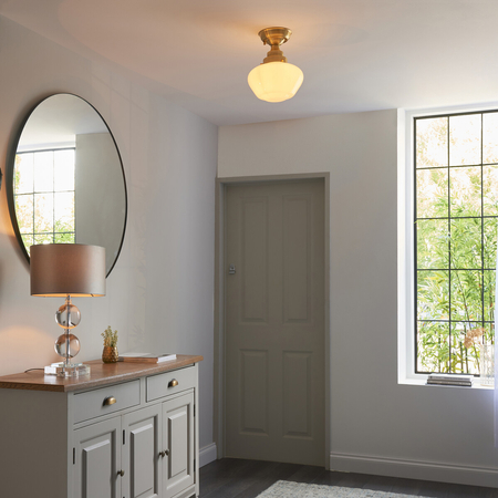 Lampa sufitowa Endon Lighting Camberley 97688 mosiądz