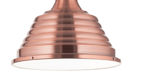 Lampa wisząca Ideal Lux 134871 Fisherman SP1 D48 Rame