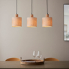 Lampa wisząca Endon Lighting Durban 101681 drewniany