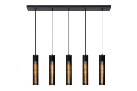 Lampa wisząca Lucide LIONEL 73406/05/30 czarny