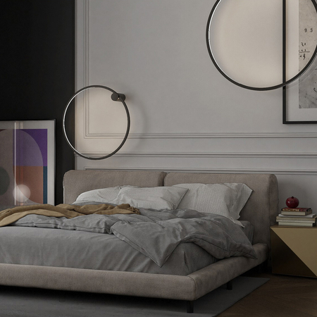 Light Prestige Kinkiet Mirror S czarny IP44 LED CCT LP-999/1W S BK CCT