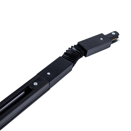 Konektor do szyn 1-fazowych TYP L (kątowy) czarny - regulowany kąt Greenie