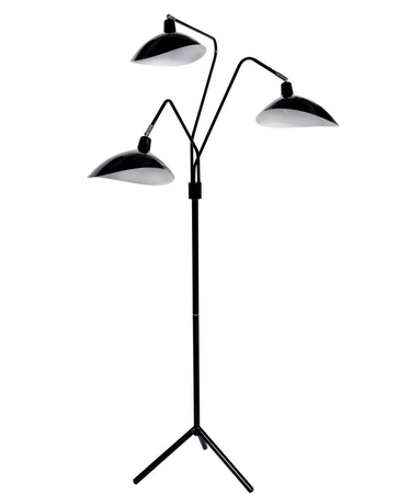 Lampa podłogowa Lumina Deco LDF-511-3-BK Adarrio