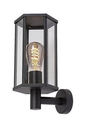 Kinkiet zewnętrzny Rabalux Dubrovnik 7239 czarny matowy