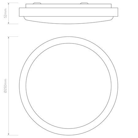 Lampa sufitowa Astro Denia 1134001 Polerowany Chrom