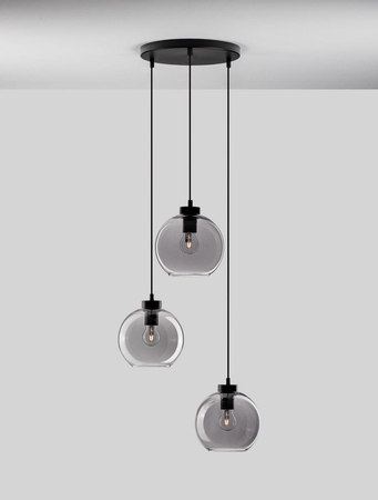 Lampa wisząca Luces Exclusivas REPOS czarny LE42650