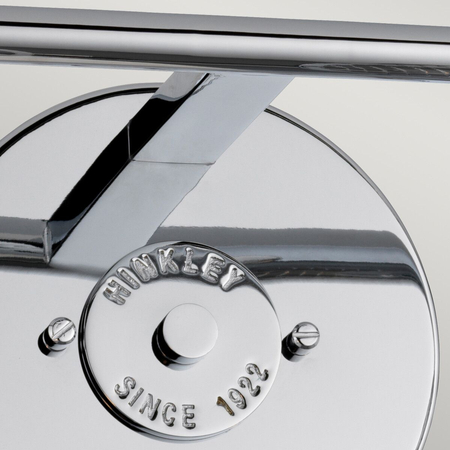 Kinkiet Rigby - 2 źródła światła - Polerowany chrom Quintiesse QN-RIGBY2-BATH-PC