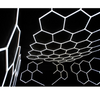Modułowy system oświetleniowy autogamma HEXAGON LED 243 x 483 cm 6000K aluminium