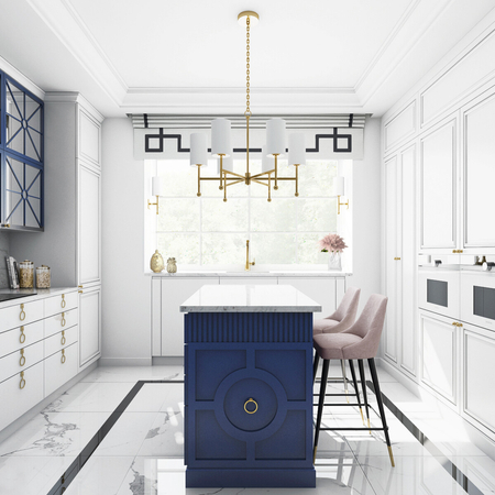 Cosmo Light Lampa wisząca DENVER P06970BR-WH