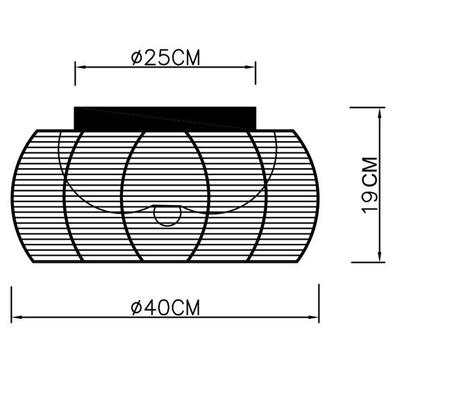 Lampa sufitowa Zuma Line MX1104-2/SILVER Tango