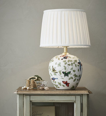 Lampa stołowa Markslöjd MANSION 107040 biały