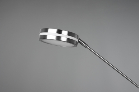 Lampa podłogowa Trio 426510207 srebrny