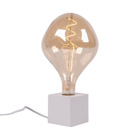 Podstawa do żarówek Calex 40W Retro E27 Biała 1,8 m