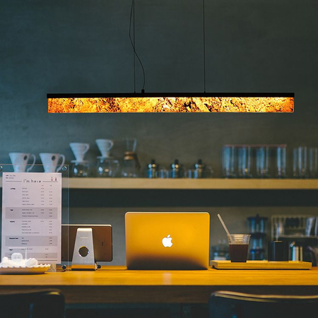 Lampa wisząca Abigali 6602 Marble Stone 607Y 30W 3000K 6 x 6 x 120 cm